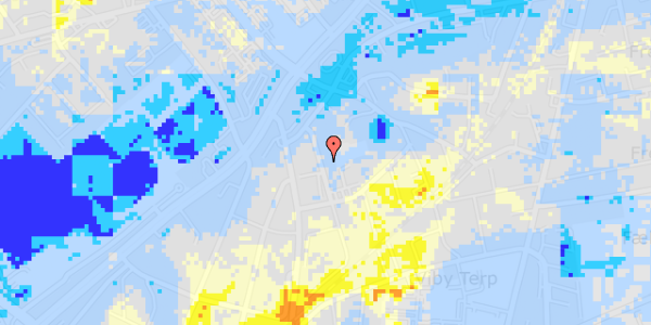 Ekstrem regn på Kongsgårdsvej 7