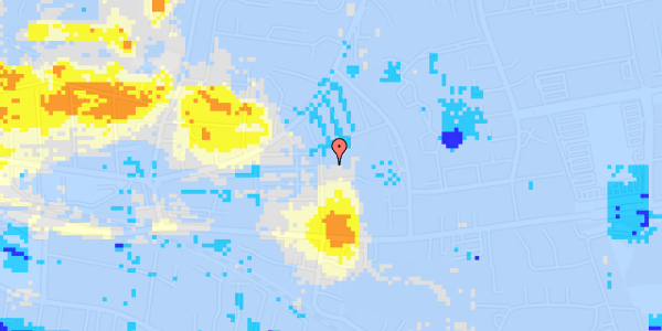 Ekstrem regn på Koppelsvej 12