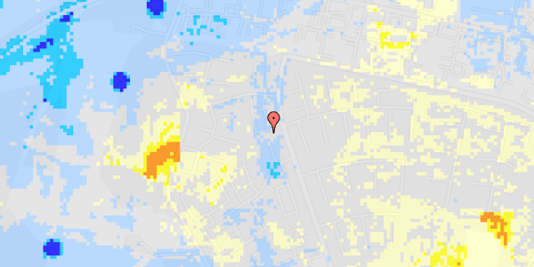 Ekstrem regn på Krogagre 21