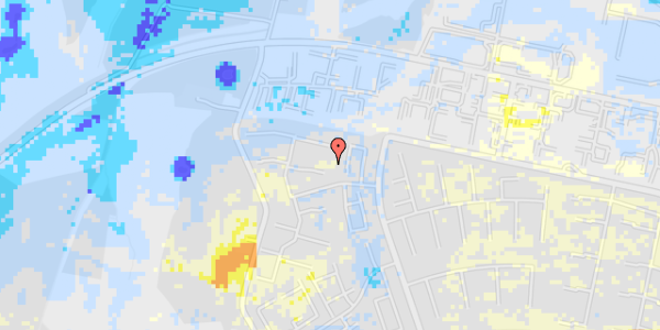 Ekstrem regn på Krogagre 50