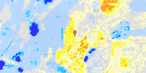 Ekstrem regn på Krokusvej 1