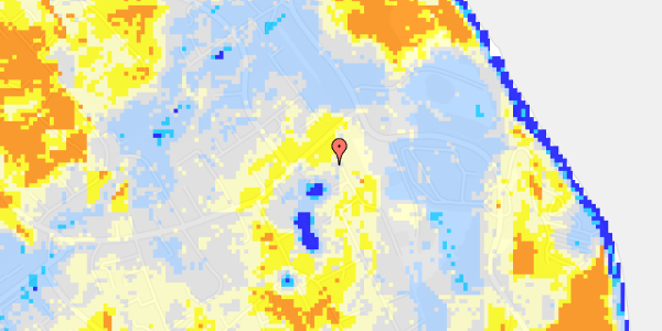 Ekstrem regn på Kronhjortevej 2A