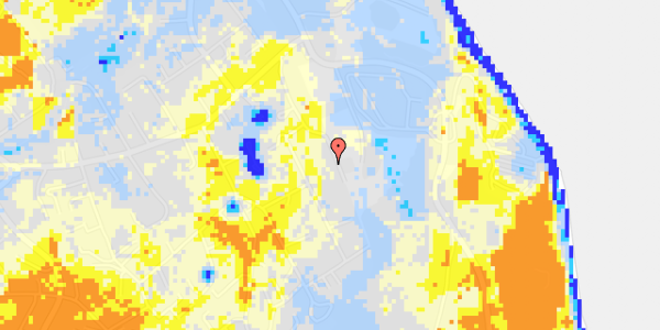 Ekstrem regn på Kronhjortevej 16