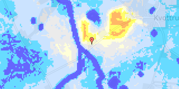 Ekstrem regn på Kvottrupvej 41