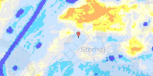 Ekstrem regn på Kærlodden 7