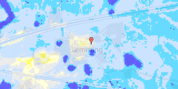 Ekstrem regn på Lemmingvej 123