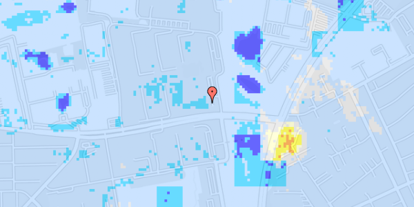 Ekstrem regn på Lenesvej 1, 1. th