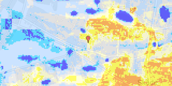 Ekstrem regn på Lerhus Allé 40, 1. 