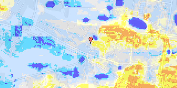 Ekstrem regn på Lerhus Allé 51, st. 