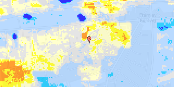 Ekstrem regn på Lilleringvej 13