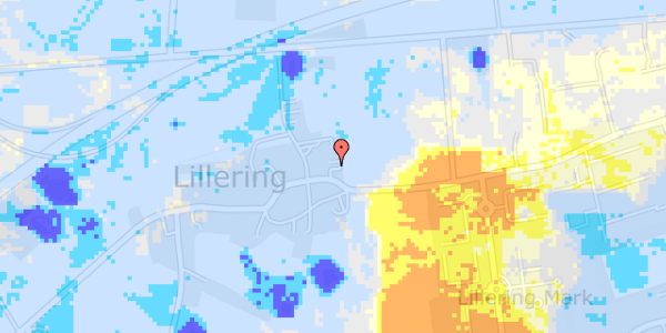 Ekstrem regn på Lilleringvej 50, 1. tv