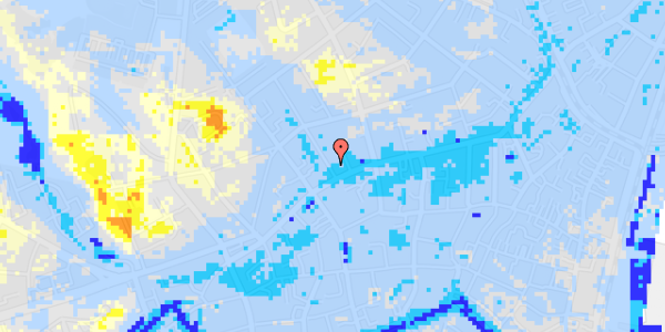 Ekstrem regn på Lollandsgade 8