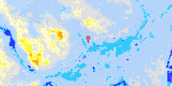 Ekstrem regn på Lollandsgade 25