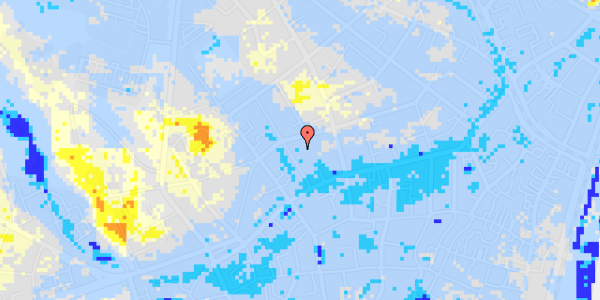 Ekstrem regn på Lollandsgade 28, st. th