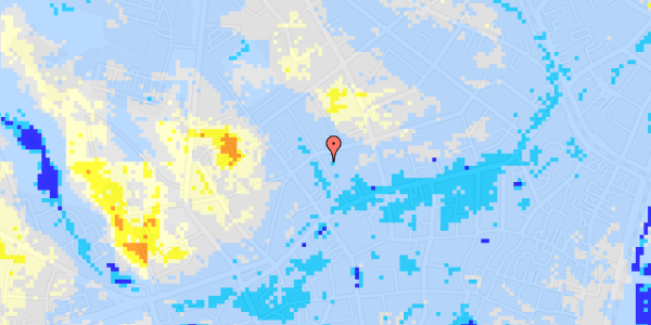 Ekstrem regn på Lollandsgade 36, st. 