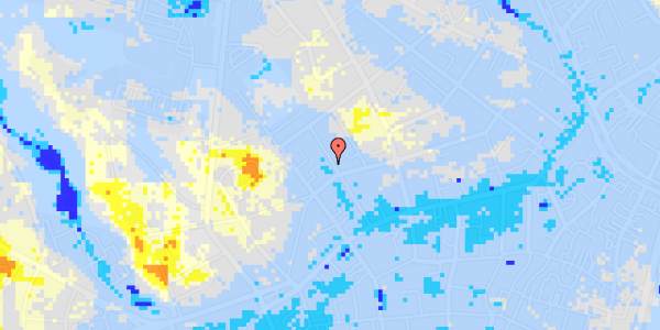 Ekstrem regn på Lollandsgade 51