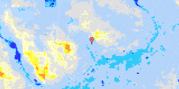 Ekstrem regn på Lollandsgade 52