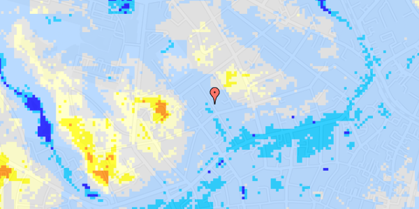 Ekstrem regn på Lollandsgade 55, st. 