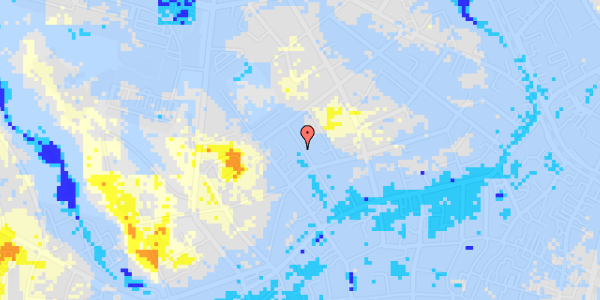 Ekstrem regn på Lollandsgade 59, 2. 