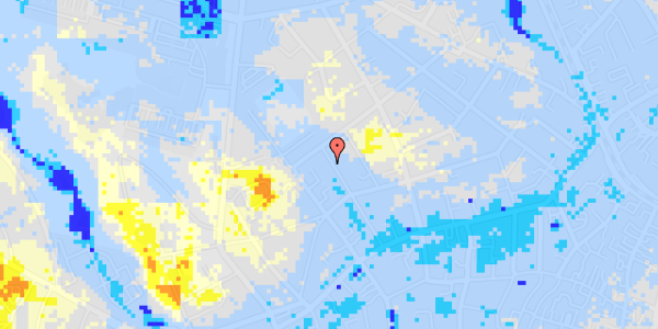 Ekstrem regn på Lollandsgade 69, st. th