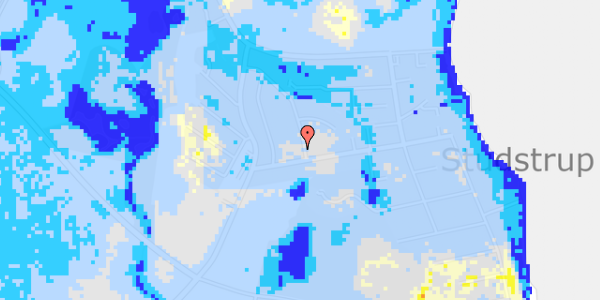 Ekstrem regn på Lomvievej 22