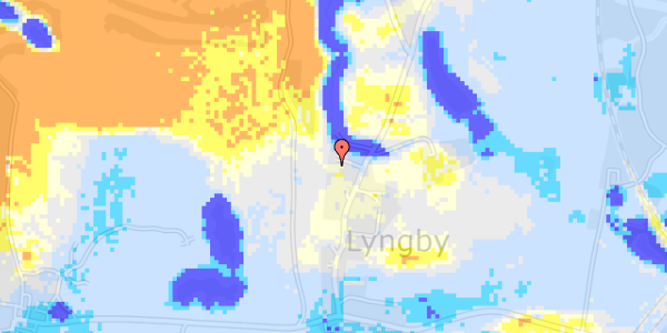 Ekstrem regn på Lyngbygårdsvej 43C