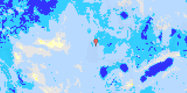 Ekstrem regn på Løjenkærvej 4