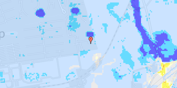 Ekstrem regn på Majsmarken 18A