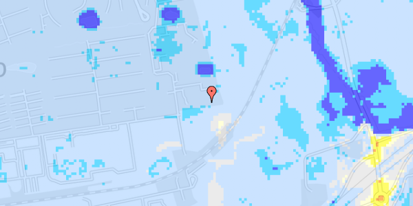 Ekstrem regn på Majsmarken 20C