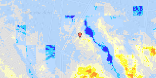 Ekstrem regn på Martin Vahls Vej 27, st. 