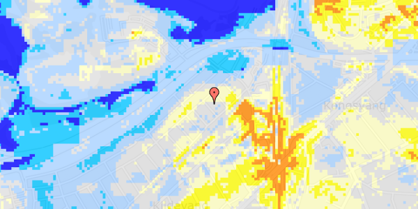 Ekstrem regn på Haveforeningen Mosevang 23