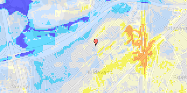 Ekstrem regn på Haveforeningen Mosevang 63