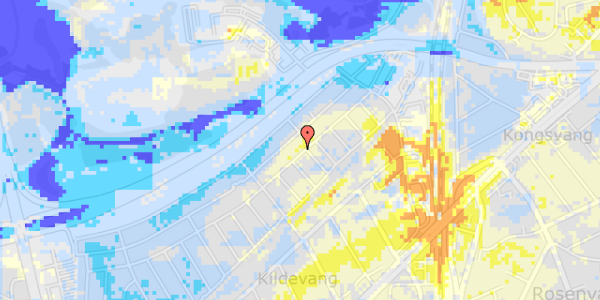 Ekstrem regn på Haveforeningen Mosevang 73