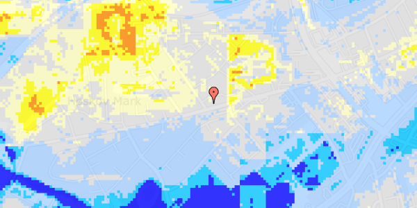 Ekstrem regn på Myrholmsvej 57