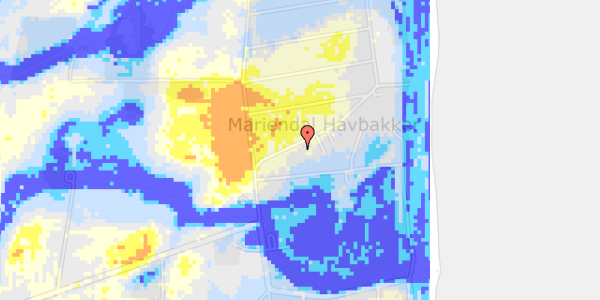 Ekstrem regn på Mågevænget 4A