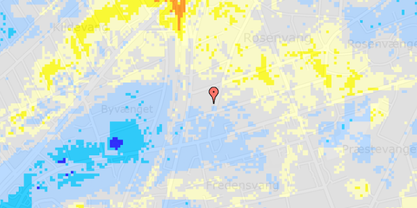 Ekstrem regn på Niels Bohrs Vej 32