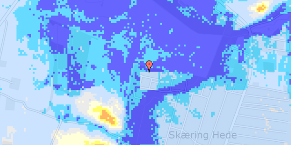 Ekstrem regn på Haveforeningen Nobilis 15