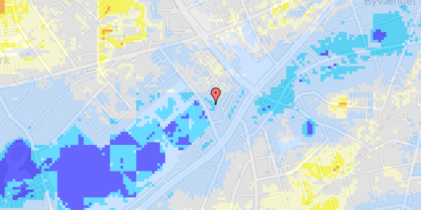 Ekstrem regn på Nordbyvej 12, 2. th