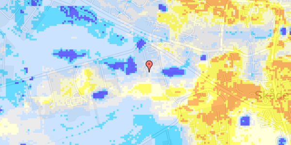 Ekstrem regn på Nordlige Bjergevej 3