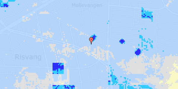 Ekstrem regn på Nordlysvej 11