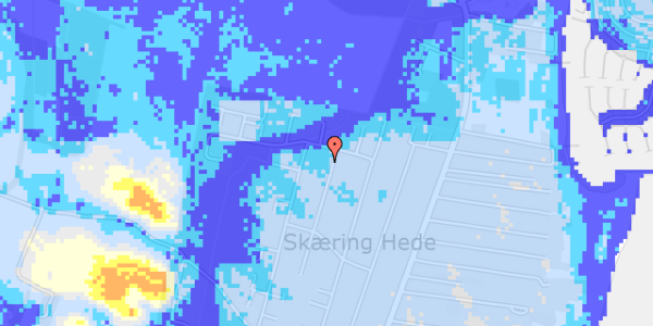 Ekstrem regn på Nordmanvej 43