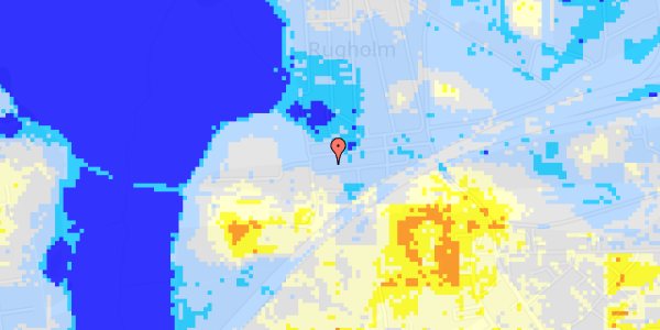 Ekstrem regn på Haveforeningen Norringholm 442