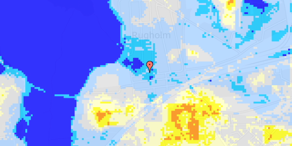 Ekstrem regn på Haveforeningen Norringholm 468