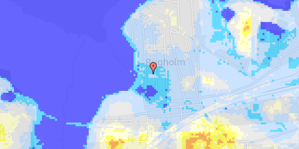 Ekstrem regn på Haveforeningen Norringholm 544