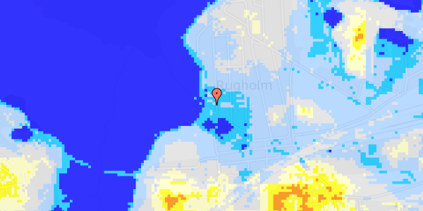 Ekstrem regn på Haveforeningen Norringholm 549