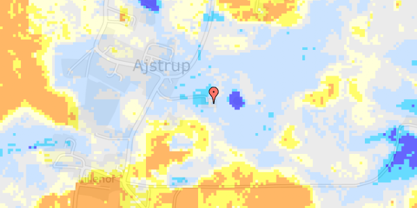 Ekstrem regn på Norsmindevej 45