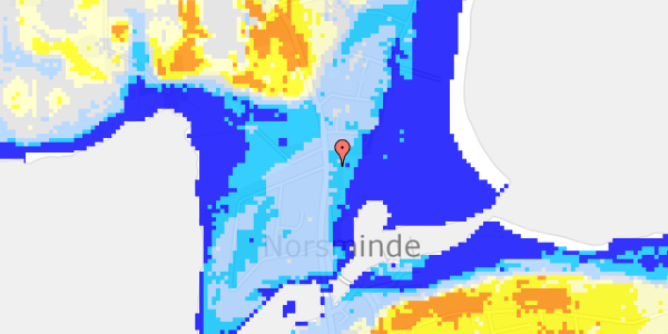 Ekstrem regn på Norsmindevej 209