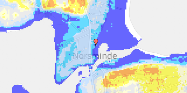 Ekstrem regn på Norsmindevej 215