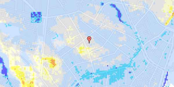 Ekstrem regn på Ny Munkegade 48, 4. 2