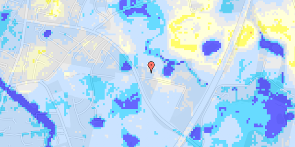 Ekstrem regn på Ny Studstrupvej 15